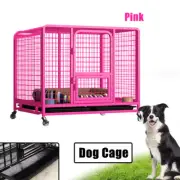 Dog Playpen Pet Cage Enclosure Foldable Puppy Fence Metal Exercise Pen
