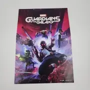 Guardians Of The Galaxy Poster 11x17 Gamestop Exclusive Bonus Marvel Square Enix