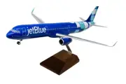Skymarks SKR8440 JetBlue Airbus A321-200 Mint Desk Display Model 1/100 Airplane