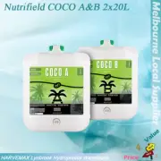 Nutrifield COCO A&B Hydroponic Nutrient 2x20L