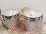 NOS Honda CB450 A GENUINE ENGINE PISTONS SET 0.25 O/S OVERSIZE 13102-283-000