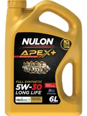 Nulon Apex+ 5W-30 Long Life Engine Oil 6L Full Synthetic (APX5W30D1-6)