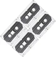 CAXUSD 4 Pack Generic Cassette Tapes 30 Minute Recording Blank Cassette Tapes