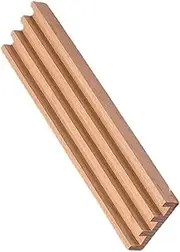 Ipetboom Wooden Domino Racks Durable Desktop Domino Holders for Board Games Wooden Domino Trays for for Family Fun and Creativity