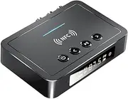 TEHAUX Wireless Audio Receiver Adapter Transmitter for Computer Car Barrier Transmission Supports Multiple Devices Switching Volume Control