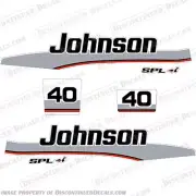 Fits Johnson 1998 40hp SPL Outboard Decal Kit - Decal Reproductions in Stock!