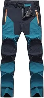 [HEYDHSDC] Mens Ski Snow Pants Hiking Lightweight Mountain Winter Wear-Resistant Elastic Camping Trousers