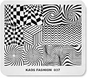 Nail Stamping Plate Line Stamp Plate for Nail Art Stamping Image Template Manicure Stencil DIY Tools(FA037)