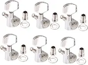 WHAMVOX 6pcs Guitar Tuner Pegs Metal Tuning Pegs for Guitars Accessories for Beginners
