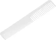 Ipetboom Professional Anti-static Hair Comb for Haircuts Barber Tool for Home Salon Use Suitable for Thick Curly Straight Hair Versatile Cutting Styling White