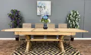Rosa Luna Gironde Reclaimed Elm Extension Table