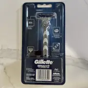 1 Gillette Mach 3 Turbo Metal Razor Blade Refill Cartridge Metal Shaver Handle