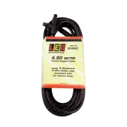 LED Autolamps Plugin Trailer Cables 4.9m Lamp to Gooseneck 5 Wire Cable