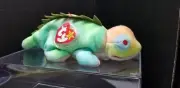 RARE TY ‘97 Iggy Beanie Baby Tag Errors Tie Dye (B)
