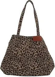 [Generic] Canvas Tote Shoulder Bag for Women Large Capacity Tote Bag Casual Shoulder Work Bag Top Handle Bag for Work Travel