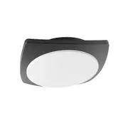 ULAN Exterior LED Wall / Ceiling Light Dark Grey 20W 3000K IP65 - ULAN1