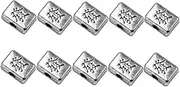 GAROZATION DIY Jewelry Pendants 10 Pack Mahjong Charms Connector Charms Craft Accessories Elegant for DIY Bracelets Dec