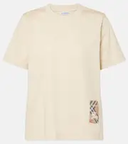 [Burberry] Burberry Cotton T-shirt UK 12 beige