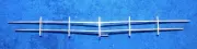 1969 1970 Mustang GT Mach 1 Fairlane Cobra Torino NEW HOOD SCOOP METAL GRILLE