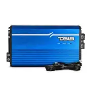 DS18 FRP-3.5K/BL 1-Channel Car Amplifier Full-Range Class D 3500 Watt RMS Blue