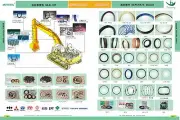 CONTROL VAVLE SEAL KIT FITS HYUNDAI ROBEX R210LC-3 R210-3