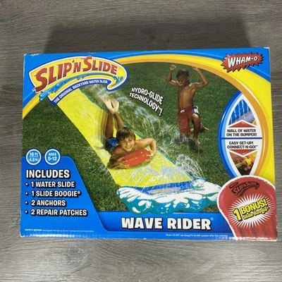 Wham-O Slip N Slide 16 Foot Wave Rider w/ Slide Boogie Sealed 2013