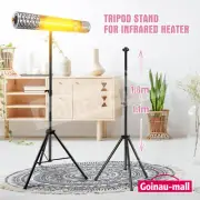 Portable Adjustable Infrared Heater Tripod Stand Heavy Duty Folding Stand