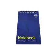 A7 Mini Ruled Notebook Notes Stationery Memo Office School 96 Pages Card Cover