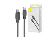 Baseus Jelly Liquid Silica Gel Fast Charging Data Cable Type-C to iP 20W 1.2m - Black