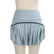 Pleated Skirt Breathable Stretchy Fashionable Sports Shorts Skirt With Pocke HR6