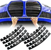 AUTOXBERT 8PCS Universal Car Front Bumper Guard Chassis Anti-Scratch Anti-Skid Kit Scrape Protector,Car Bumper Guard Anti-Scratch Kit Scrape Protector Plate Skid Plate DIY with Pre-Attach