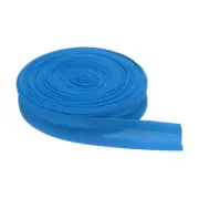 11 Yards Single Fold Bias Tape 9/16 Inch Sewing Bias Tape for Sewing, Lake Blue