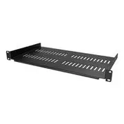 StarTech 1U Vented Rack Mount Shelf, 10" - CABSHELFV1U