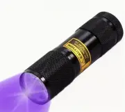 UV Black Light Mini Torch - Identify Uranium Glass - Pickers Tool