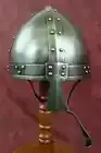 Medieval Knight Nasal Helmet LARP Reenactment Warrior replica Cosplay Armor.