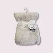Born Loved Light Pink Fuzzy/Plush Luxury Baby Blanket 30in × 40in Baby Girl