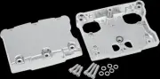 DS Chrome Rocker Box Cover Kit for Harley Softail Custom 07-10