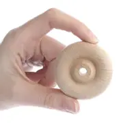 Bulk Buy of 35 Unfinished 2" Wood Toy Wheels for Crafts, Creating