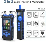Hulumus Network Cable Tester with Optical Power Meter, RJ11 RJ45 Ethernet Tester