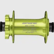 Spank HEX J-TYPE Boost F15/20 Front Hub Green | Oversized Bearings