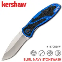 在飛比找PChome24h購物優惠-KERSHAW BLUR, NAVY STONEWASH 折