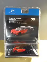 POSTERCARS #9 - BUGATTI CHIRON SUPERSPORT - ITALIAN RED & NOCTURNE BLACK