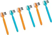 Ipetboom Professional Brow Shaping Kit Razor Brush Comb Face Shaver for Women Men