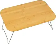 Portable Camping Table | Folding Computer Table - Camping Accessory Outdoor Portable Desk for Stationery Laptops Travel Picnic Balcony Car Home Garden Patio Yard Kitchen