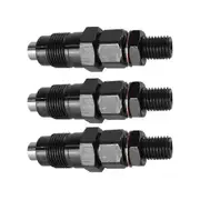 3 Pack of Fuel Injectors Compatible with Kubota D722 D782 D902 Z402 Z482 Z602 Engines Models G2160 G1800 H1600-53000 16001-53002