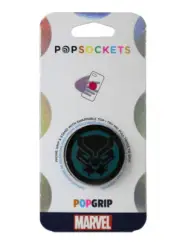 PopSockets Black Panther Enamel Phone Grip & Stand PopGrip Marvel Comics New