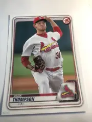 2020 Bowman Paper Prospects Jumbo 5x7 Zack Thompson Cardinals 10/49 BCP6