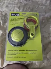 Ryobi Reel Easy+ Bump Feed Head with Speed Winder - Green/Black NEW