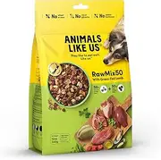 RawMix50 Premium Freeze-Dried Raw Grass-Fed Lamb Recipe Dog Food, Protein Rich, Includes Kibble, Non-GMO, No Wheat or Corn, 340g