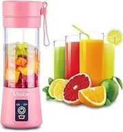 Portable Blender,Personal Blender for Shakes and Smoothies with Rechargeable USB Port,Fresh Juice Personal Size Blender with 380ml and 6 Blades